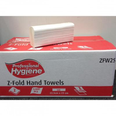 Z-Fold Hand Towel 2 PLY White