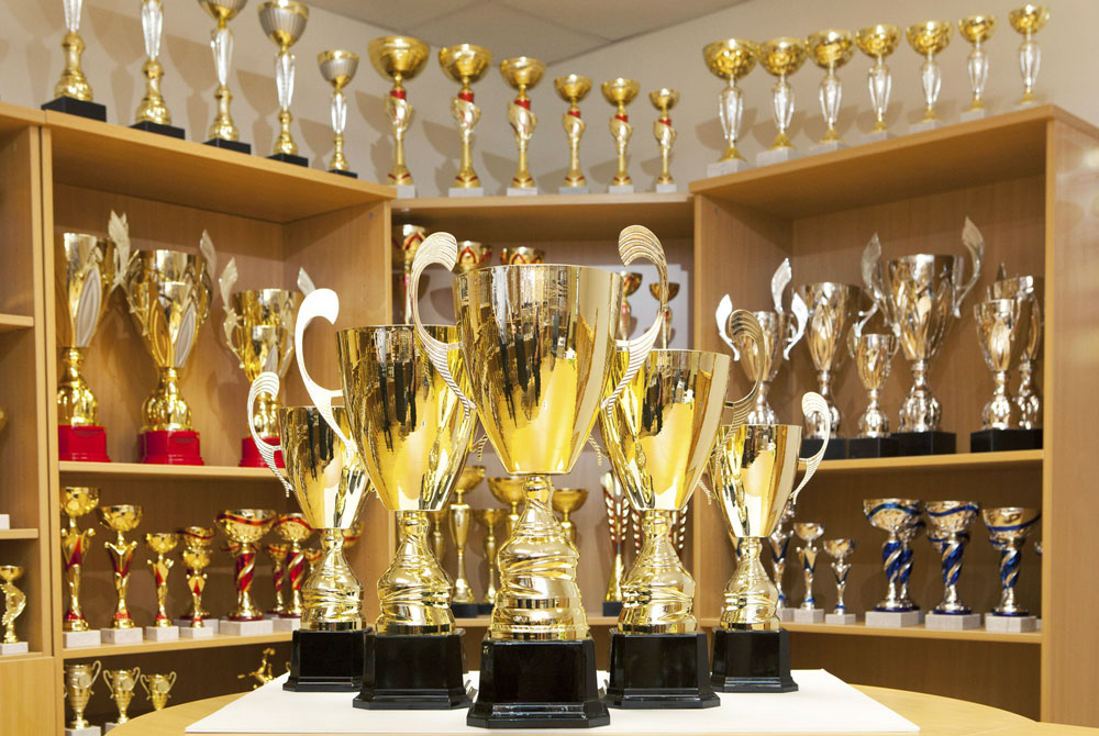 MGM Awards | Trophies Medals and glassware showroom in Ireland